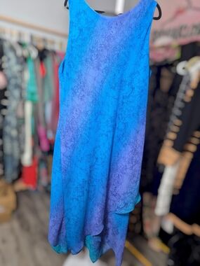 dressbarn Woman Bright Blue Dress